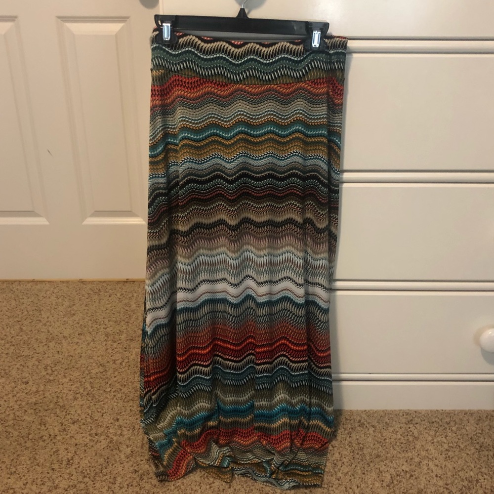 Veronica M Printed Maxi Skirt